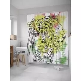 Шторка-занавеска для ванной JOYARTY