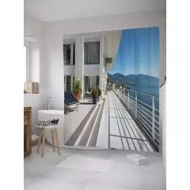 Шторка-занавеска для ванной JOYARTY