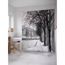 Шторка-занавеска для ванной JOYARTY