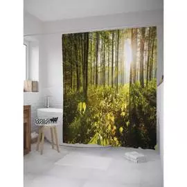 Шторка-занавеска для ванной JOYARTY