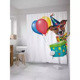 Шторка-занавеска для ванной JOYARTY