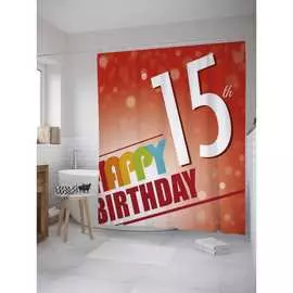 Шторка-занавеска для ванной JOYARTY