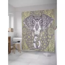 Шторка-занавеска для ванной JOYARTY