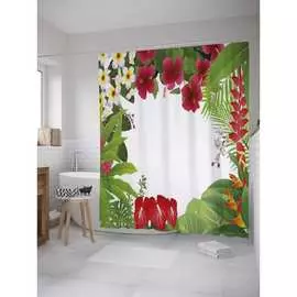 Шторка-занавеска для ванной JOYARTY