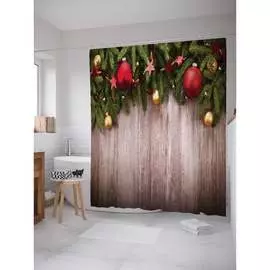 Шторка-занавеска для ванной JOYARTY