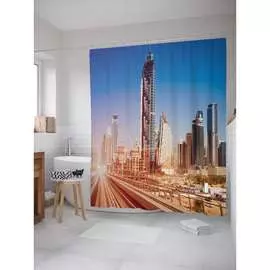 Шторка-занавеска для ванной JOYARTY