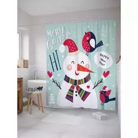 Шторка-занавеска для ванной JOYARTY