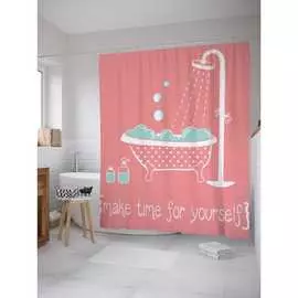 Шторка-занавеска для ванной JOYARTY