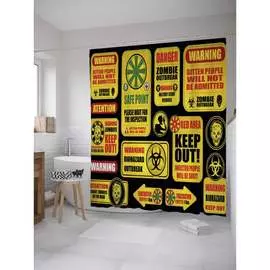 Шторка-занавеска для ванной JOYARTY