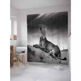 Шторка-занавеска для ванной JOYARTY