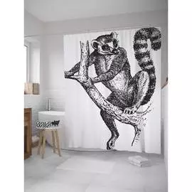 Шторка-занавеска для ванной JOYARTY