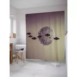 Шторка-занавеска для ванной JOYARTY