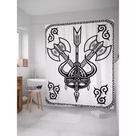 Шторка-занавеска для ванной JOYARTY