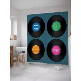 Шторка-занавеска для ванной JOYARTY