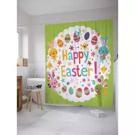 Шторка-занавеска для ванной JOYARTY