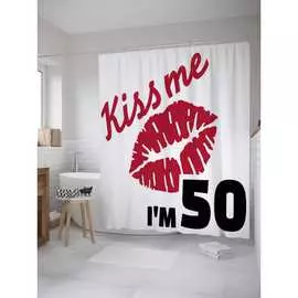 Шторка-занавеска для ванной JOYARTY