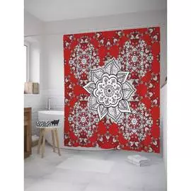 Шторка-занавеска для ванной JOYARTY