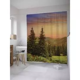 Шторка-занавеска для ванной JOYARTY