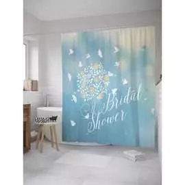 Шторка-занавеска для ванной JOYARTY