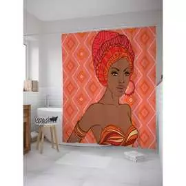 Шторка-занавеска для ванной JOYARTY