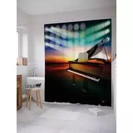 Шторка-занавеска для ванной JOYARTY