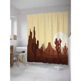 Шторка-занавеска для ванной JOYARTY