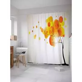 Шторка-занавеска для ванной JOYARTY