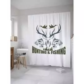 Шторка-занавеска для ванной JOYARTY