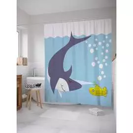 Шторка-занавеска для ванной JOYARTY