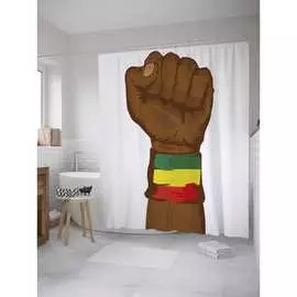 Шторка-занавеска для ванной JOYARTY