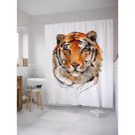 Шторка-занавеска для ванной JOYARTY