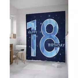 Шторка-занавеска для ванной JOYARTY