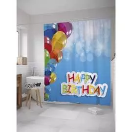 Шторка-занавеска для ванной JOYARTY