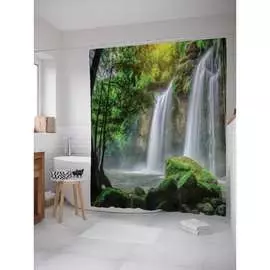 Шторка-занавеска для ванной JOYARTY