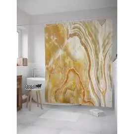 Шторка-занавеска для ванной JOYARTY