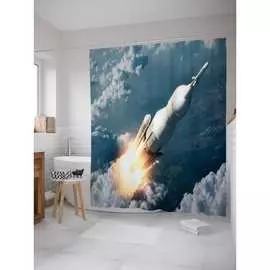 Шторка-занавеска для ванной JOYARTY