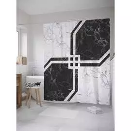 Шторка-занавеска для ванной JOYARTY