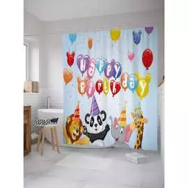 Шторка-занавеска для ванной JOYARTY