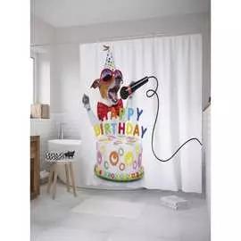 Шторка-занавеска для ванной JOYARTY