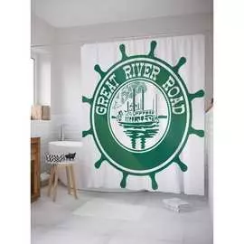 Шторка-занавеска для ванной JOYARTY