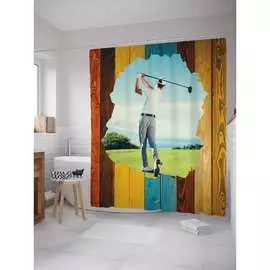 Шторка-занавеска для ванной JOYARTY