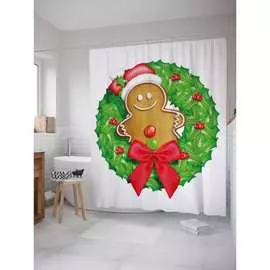 Шторка-занавеска для ванной JOYARTY