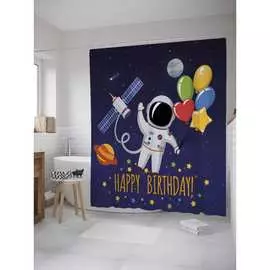 Шторка-занавеска для ванной JOYARTY