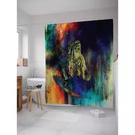 Шторка-занавеска для ванной JOYARTY