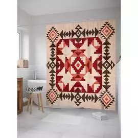 Шторка-занавеска для ванной JOYARTY