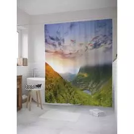 Шторка-занавеска для ванной JOYARTY