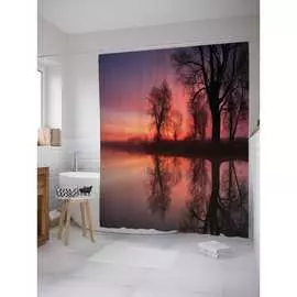 Шторка-занавеска для ванной JOYARTY