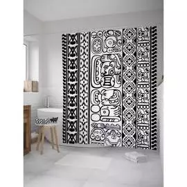 Шторка-занавеска для ванной JOYARTY