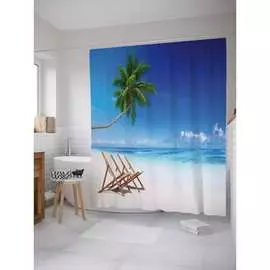 Шторка-занавеска для ванной JOYARTY