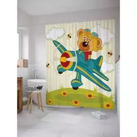 Шторка-занавеска для ванной JOYARTY